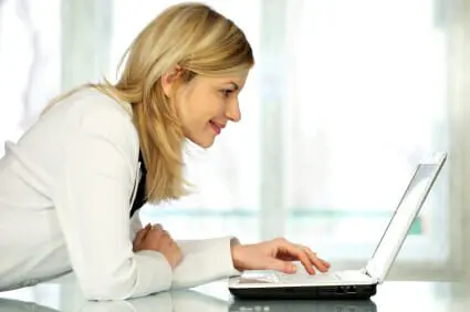 Blog 11 Woman browsing on laptop