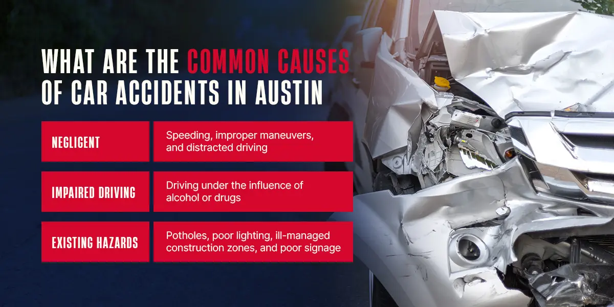 Most Dangerous Roads in Austin: A Personal Injury Attorney's Guide to High-Risk Areas 2 Most Dangerous Roads in Austin: A Personal Injury Attorney's Guide to High-Risk Areas 02 What Are The Common Causes Of Car Accidents In Austin