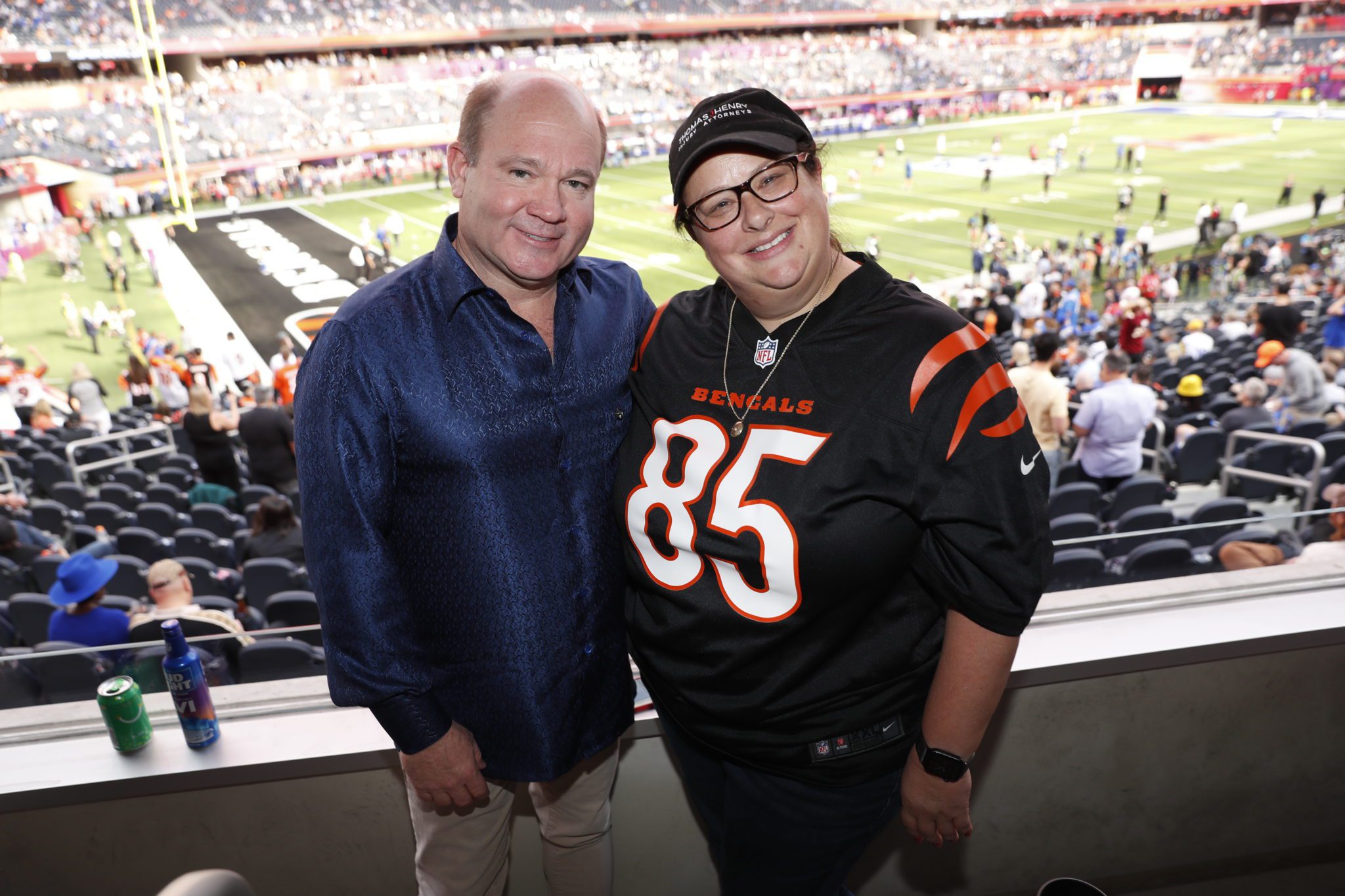 Thomas J. Henry and Attorney Managers at Superbowl